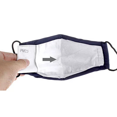 cloth mask with filter