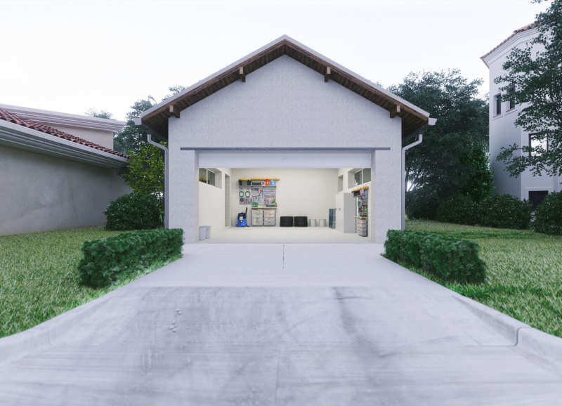 What is the best base for a concrete driveway?