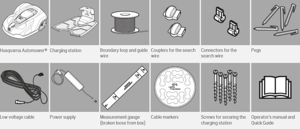 auto mower installation equipment