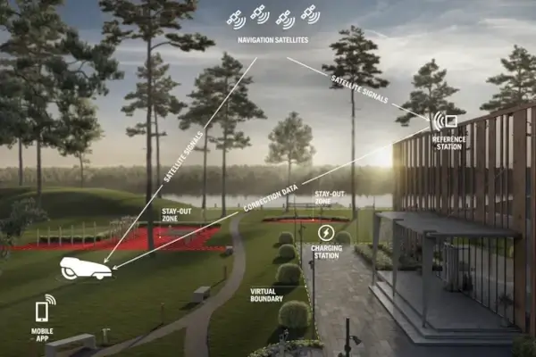 commercial epos auto mower