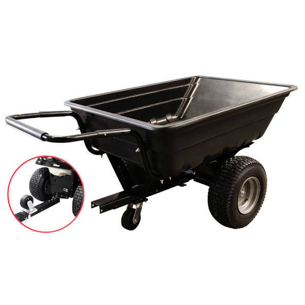 Poly Tipper Trailer - Big Wheel, 150mm