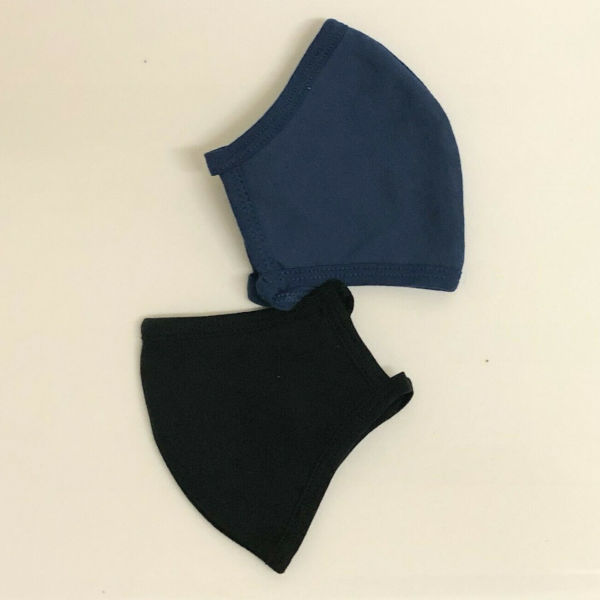 UNISEX Cloth Mask, Triple layered, Cotton, reusable, washable - In Stock - Image 3