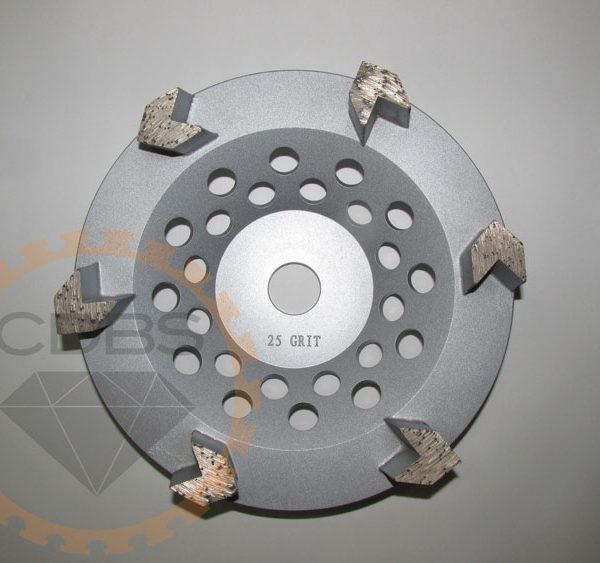 7" x 6 Arrow Turbo Cup Wheel - AusKut