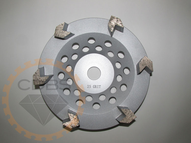 7" x 6 Arrow Turbo Cup Wheel - AusKut