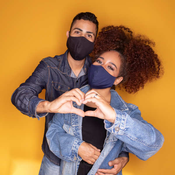 Reusable Cloth Masks for Adults + 2 BONUS filters - Image 2