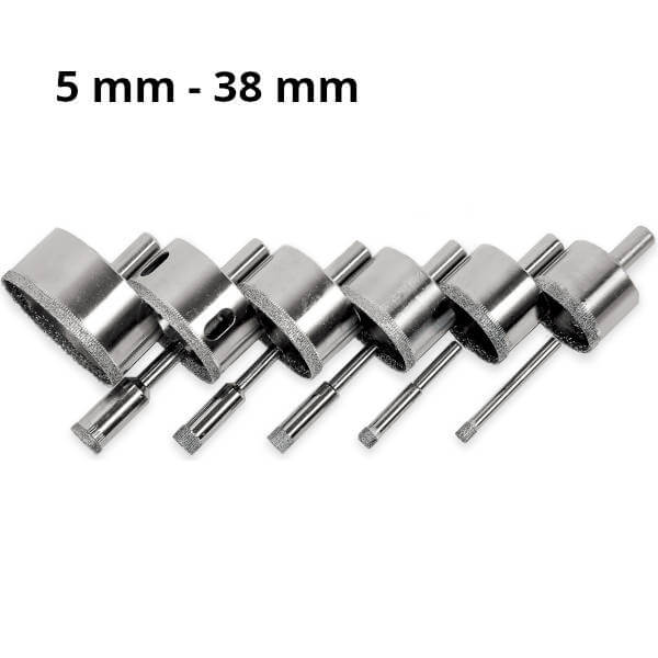 Diamond Coated Hole Saw Bits 5mm to 38mm - C Cut Tools