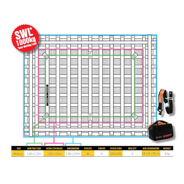 Medium Cargo Net - Gladiator - Image 2