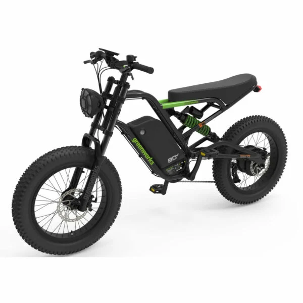 Greenworks 60V VENTURE Series 20” Fat Tyre Electric All-Terrain Bike