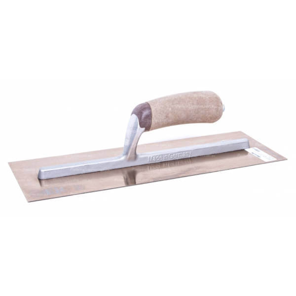 Stainless Steel Leather Handle Trowel - Marco Pro MaurerFreund