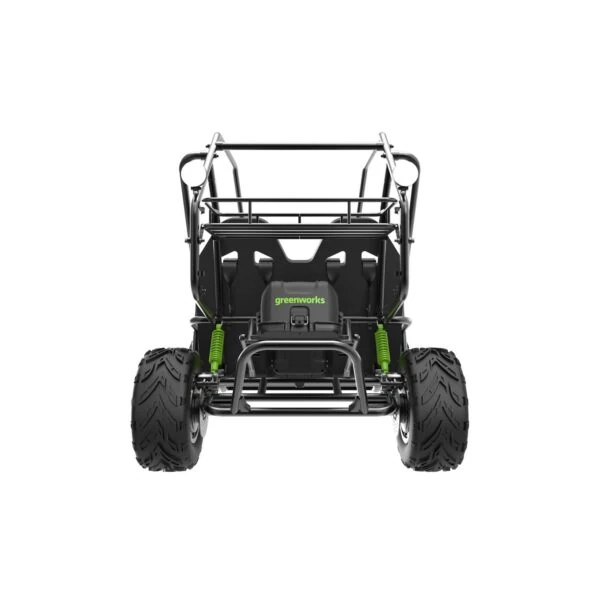 Greenworks 60V STEALTH All-Terrain Electric Teen Go-Kart Buggy | Powerful & Quiet - Image 3