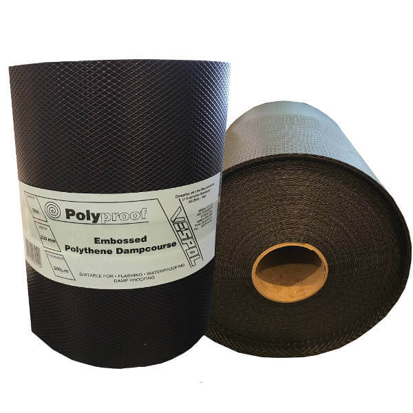 Embossed Polythene Dampcourse - Vespol Polyproof