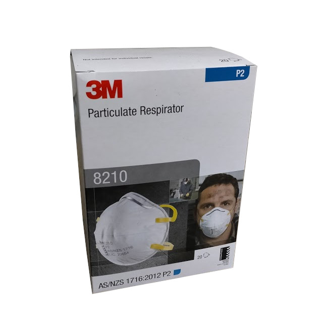 P2 Mask - 3M 8210 20 Pack - In stock