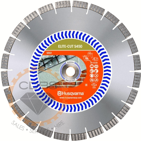 Elite Cut S450 Hard Diamond Blade- Husqvarna