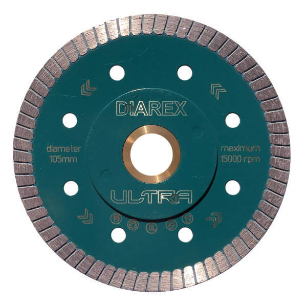Ultra Thin Turbo Tile Diamond Blade - Diarex