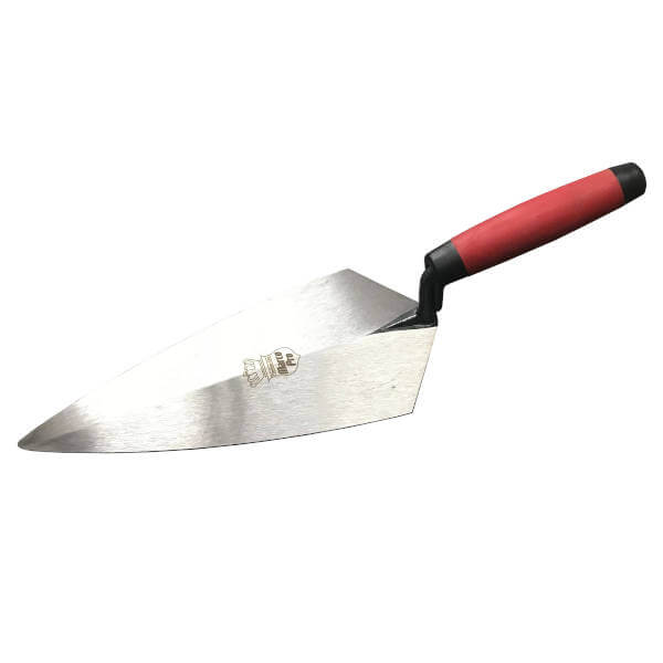 Philadelphia Brick Trowel 12" Soft Grip Handle- Marco Pro