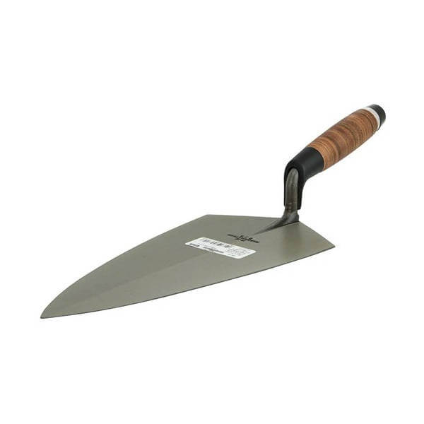Philadelphia Brick Trowel 12" Leather Handle - Marshalltown