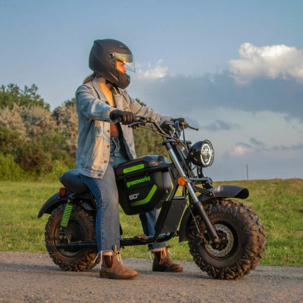 Greenworks 60V STEALTH Series Off-Road Mini Bike – Ride Electric, Ride Smart! - Image 4
