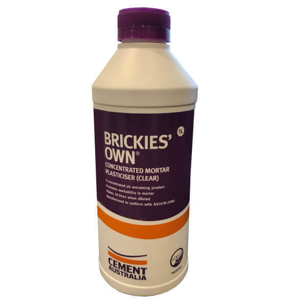 Brickies' Own Concentrated Mortar Plasticiser (Clear)