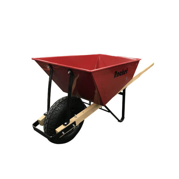 Rocket Square Tray Heavy Duty Wheelbarrow
