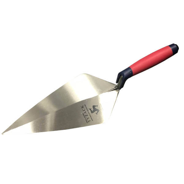 London Brick Trowel 12" Soft Grip Handle- WHS Tyzack