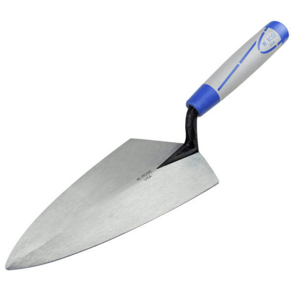 Philadelphia Brick Trowel 12" Soft Grip Handle- WRose